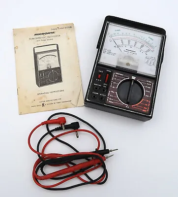 Micronta 22-204B  Range Doubler Multitester/Multimeter - Batteries Not Included • $8.90