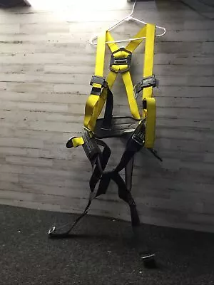 Used Miller 570/uyk Yellow Vest-style Back Full Body Harness • $40