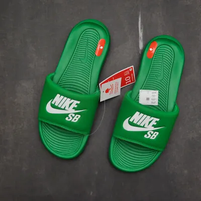 £29.99 • Buy Nike Sb Victori One Slide  Lucky Green  Dr2018 300 Uk9 Uk10 Eur44 Eur45 Tn 95 97