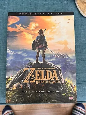 The Legend Of Zelda Breath Of The Wild Official Piggyback Game Guide Paperback • £24.99