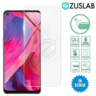 $6.95 • Buy For OPPO A74 A54 5G 4G ZUSLAB Full Coverage Tempered Glass Screen Protector