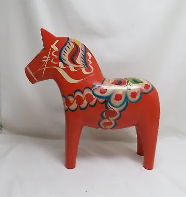 Large Vintage 1960's Dala Horse Sweden Dalahemslojd  A. Olsson • $79.99