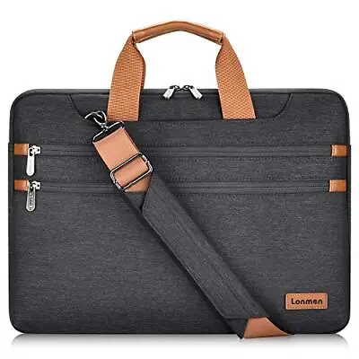 LONMEN 17.3 Inch Laptop Shoulder BagComputer Sleeve Carrying Case For 17.3  Len • £30.72