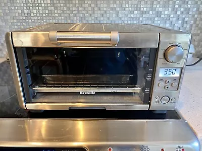 Breville Mini Smart Oven BOV450XL Element IQ Stainless Steel Toaster TESTED  • $49.50