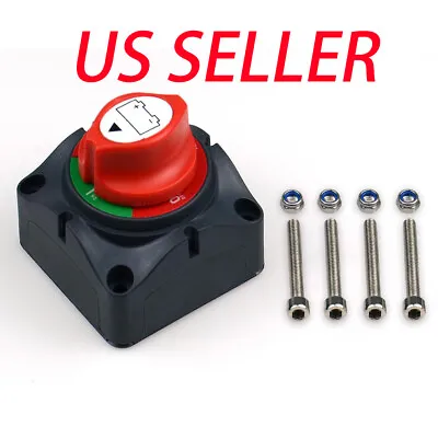 Battery Switch Power Cut On/Off Master Disconnect Isolator Car Vehicle RV Boat • $13.93