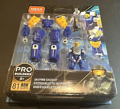 Mega Construx HALO Pro Builders SKYFIRE EXOSUIT Figure GLB73  • $17.07