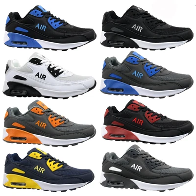£22.95 • Buy  Mens Shock Absorbing Running Trainers Casual Lace Gym Walking Sports Shoes Size