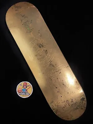 RARE PROD Paul Rodriguez Gold Foil BARS Skateboard Deck PRIMITIVE USED • $64.39
