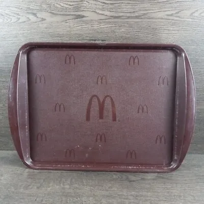 Vintage McDonalds Collectible Brown Plastic Serving Tray • $12.99