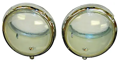 Headlight Assembly Set Left & Right Side Fits Volkswagen Type1 Bug 1946-1966 • $144.99