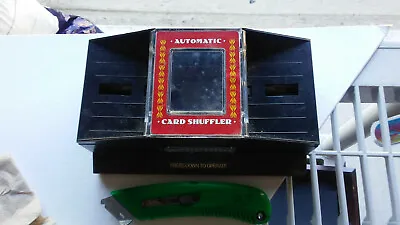 EUC VINTAGE CARDINAL AUTOMATIC CARD SHUFFLER- Works Great!1 • $6.99