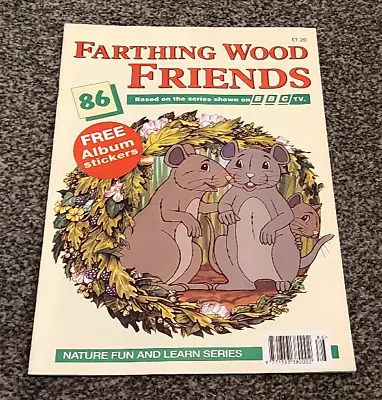 Farthing Wood Friends Issue 86 Bbc Animals Of Farthing Wood Children Kids Comic • £3.50