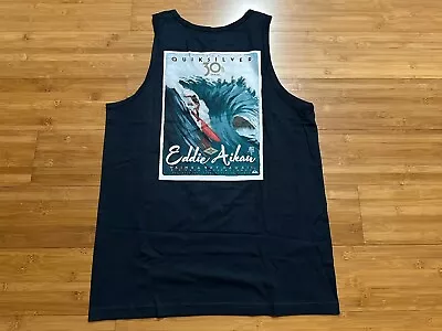 QUIKSILVER In Memory Of Eddie Aikau 2014-15 30th Annual T-Shirt MEDIUM • $29.99