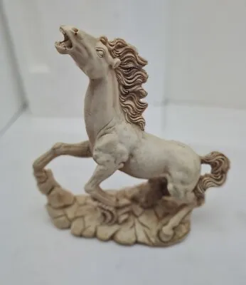 Vintage A. Giannetti 1960/70s Sculpture Pferd Horse Retro Rare Stone Heavy 1.6kg • £29.80