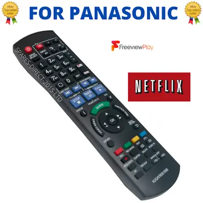 N2QAYB001058 Replacement Remote Control For Panasonic HDD DVD Recorder • £8.84