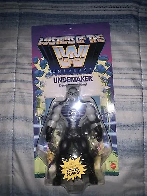 Masters Of The WWE Universe Undertaker Wave 3 Wrestling Action Figure UNPUNCHED • $63