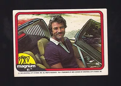 1983 Universal City Studios Magnum PI Tom Selleck Card #46 • $1.95