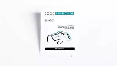 Resusciade - Face Shield In Sealed Foil Pouch X 10 • £4.49