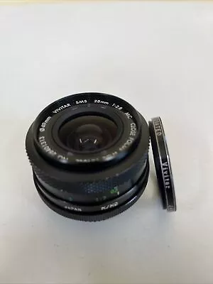 Vivitar SMS 28mm 1:2.8 MC Close Focus Wide Angle Lens IN EXCELLENT CONDITIONS • $134.99