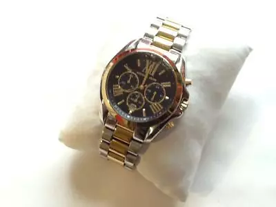 Pre-owned: Michael Kors Ladies Bradshaw Chronograph Watch. Two Tone. MK-5976 • £144