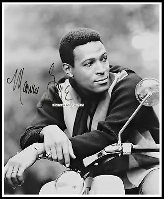 Marvin Gaye Autographed Cotton Canvas Image. Limited Edition (MG-2)x • $12.11
