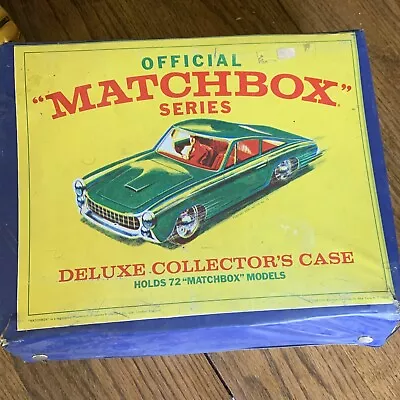 Matchbox Collector’s Case With Lot O Cars! Lesney 1968 Ferrari Case • $145