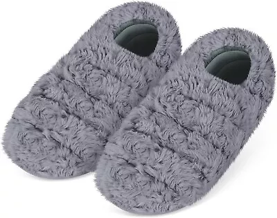 Suzzipad Microwavable Heated Slippers And Feet Warmer For Cold Feet • $29.99