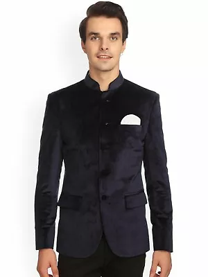 Men Black Smoking Jacket Designer Elegant Luxury Stylish Party Wear Coats • $159.99