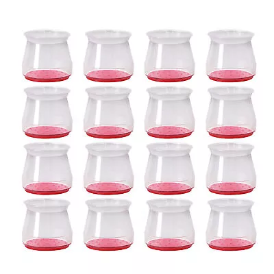 $38.99 • Buy 48pcs Ruby Slider Chair Leg Protector For Hardwood Floors Fits All Shape Chair