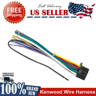 New Wire Harness For KENWOOD DDX276BT DDX-276BT Car Radio Replacement Part • $8.70