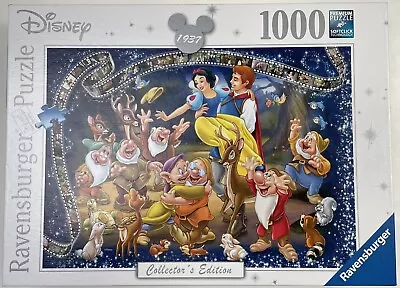 Ravensburger Disney  Snow White  Collector's Edition 1000-piece Jigsaw Puzzle • $22.50
