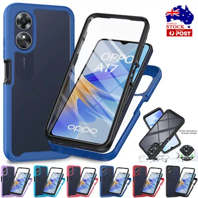 For OPPO A78 A94 A53 A16S A57 A95 Reno8 Shockproof Full Body Case Screen Cover • $14.99