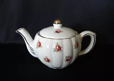 Vintage GIBSONS Staffordshire England MINI TEAPOT Rose Pattern • $9.99