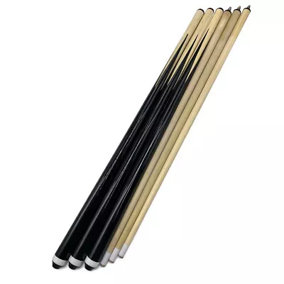 £11.99 • Buy 2x 57 Inch Wooden Snooker/Pool Cues Billiard Sticks Set For Adults Beginner