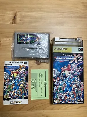 Comes With Box And Instructions! !  Rockman X2  Megaman X2!! • $79.80