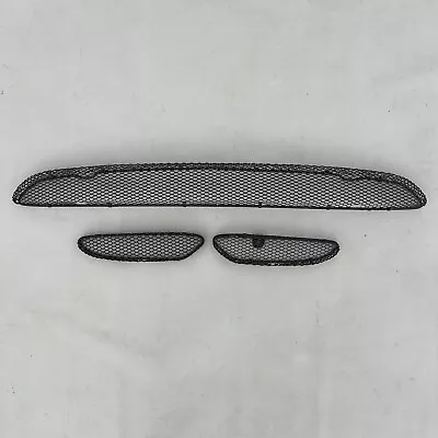 00-02 Mercedes W220 S500 S55 AMG Front Bumper Cover Center Grille Grill Set OEM • $199