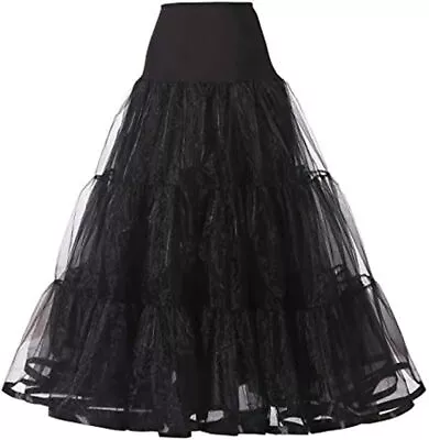 Women's Ankle Long Wedding Petticoat Slips Underskirt For Prom Evening SKIRT • £19.88