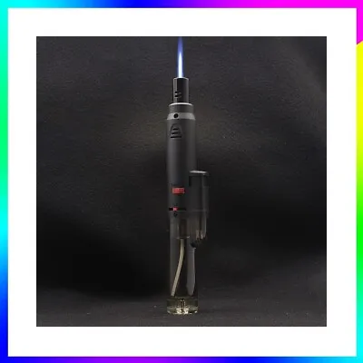 2pcs Set Vertical Jet Lighter Metal Windproof Butane Gas Refillable Flame Torch • $22.80