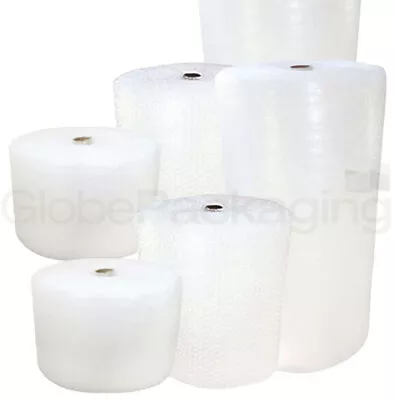 SMALL AND LARGE BUBBLE WRAP 300mm 500mm 600mm 750mm 1000mm 1500mm X 10m 50m 100m • £17.98