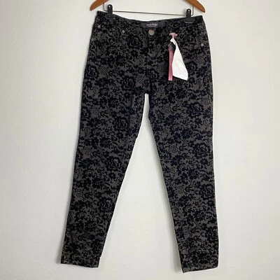 $12 • Buy Freestyle Revolution Black Velvet Pants 11 NWT