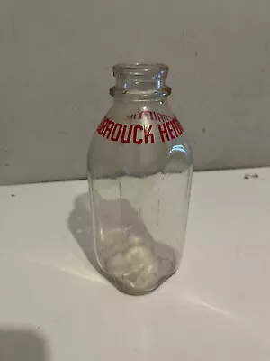 HASBROUCK HEIGHTS DAIRY Inc. NJ New Jersey Quart Milk Bottle • $29.99