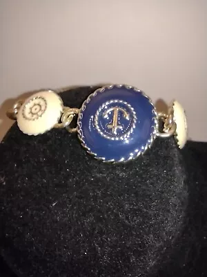 COSTUME ESTATE JEWELRY Charming CHARLIE BRACELET Anchor  • $15