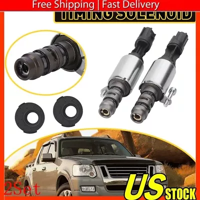 VCT Variable Camshaft Timing Solenoid Oil Control Valve For Ford 5.4L V8 2Set • $57.94