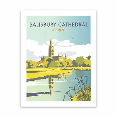 £9.99 • Buy Sailsbury Cathedral 28x35cm Art Print By Dave Thompson