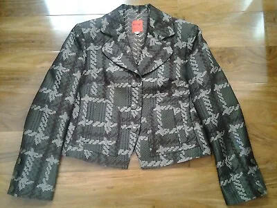 £35 • Buy CHRISTIAN LACROIX  BAZAR Short Jacket Size  IT42 -Approx UK 12 (see Measurement)