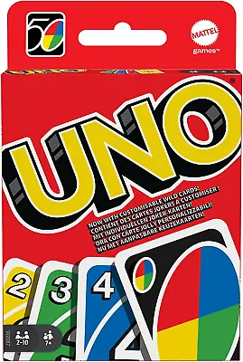 Mattel UNO WILD Card Game 112 Cards Family Friends Party Gift Children UK Stock • £5.95