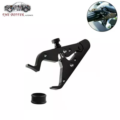 Motorcycle Cruiser Control Throttle Lock Assist Wrist Grip Clamp Bracket Black • $9.27