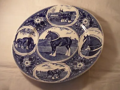 Vintage Gray Cooper & J H Weatherby & Sons Shire Horse Decorative Plate 25cms • £9.99