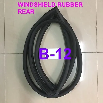 FOR 87-90 Nissan Sentra B12 Weatherstrip Windshield Back Window Rubber Rear Seal • $119.99