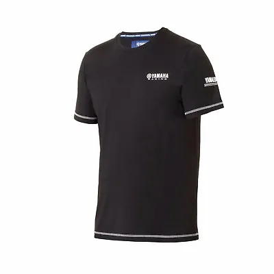 Yamaha Racing 2018 Mito Paddock Blue - Black Men's Tee Shirt -  B18-FT101-B0 • £29.39